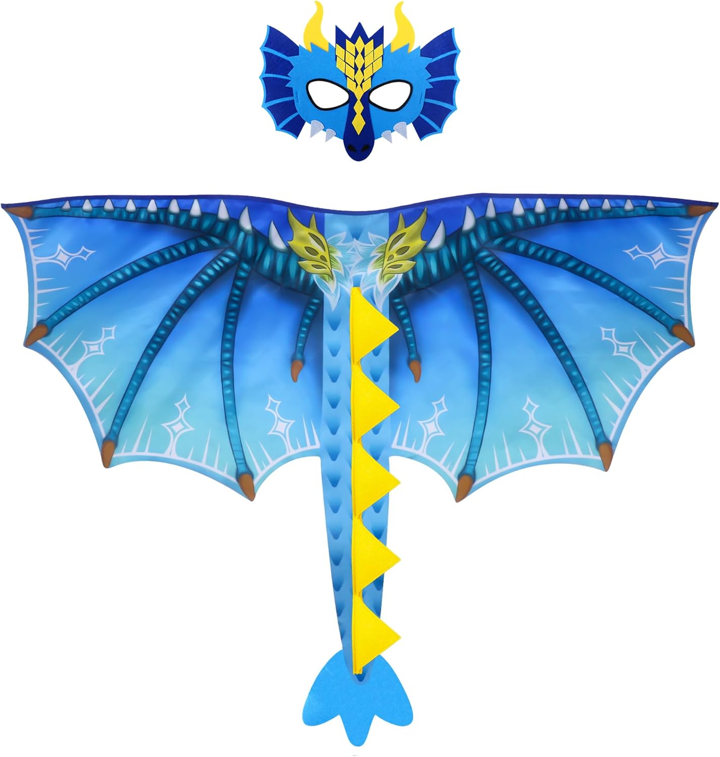 DQZ Dinosaur Wings Costume for Kids 4Yrs Birthday Party