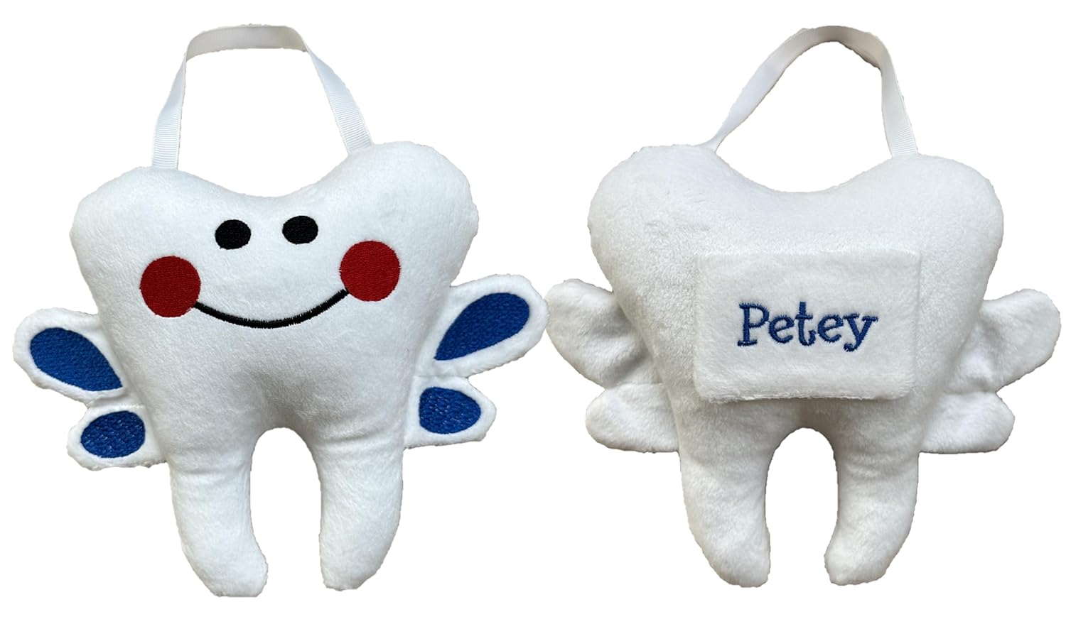 Custom Tooth Fairy Pillow with Name Handmade for Kids