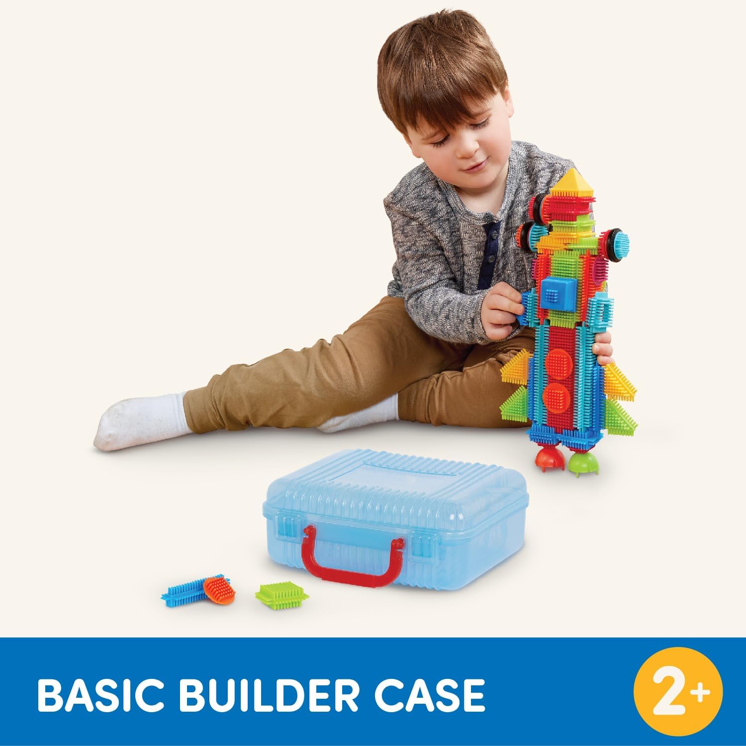 Battat Bristle Blocks STEM Building Toy 50 pcs