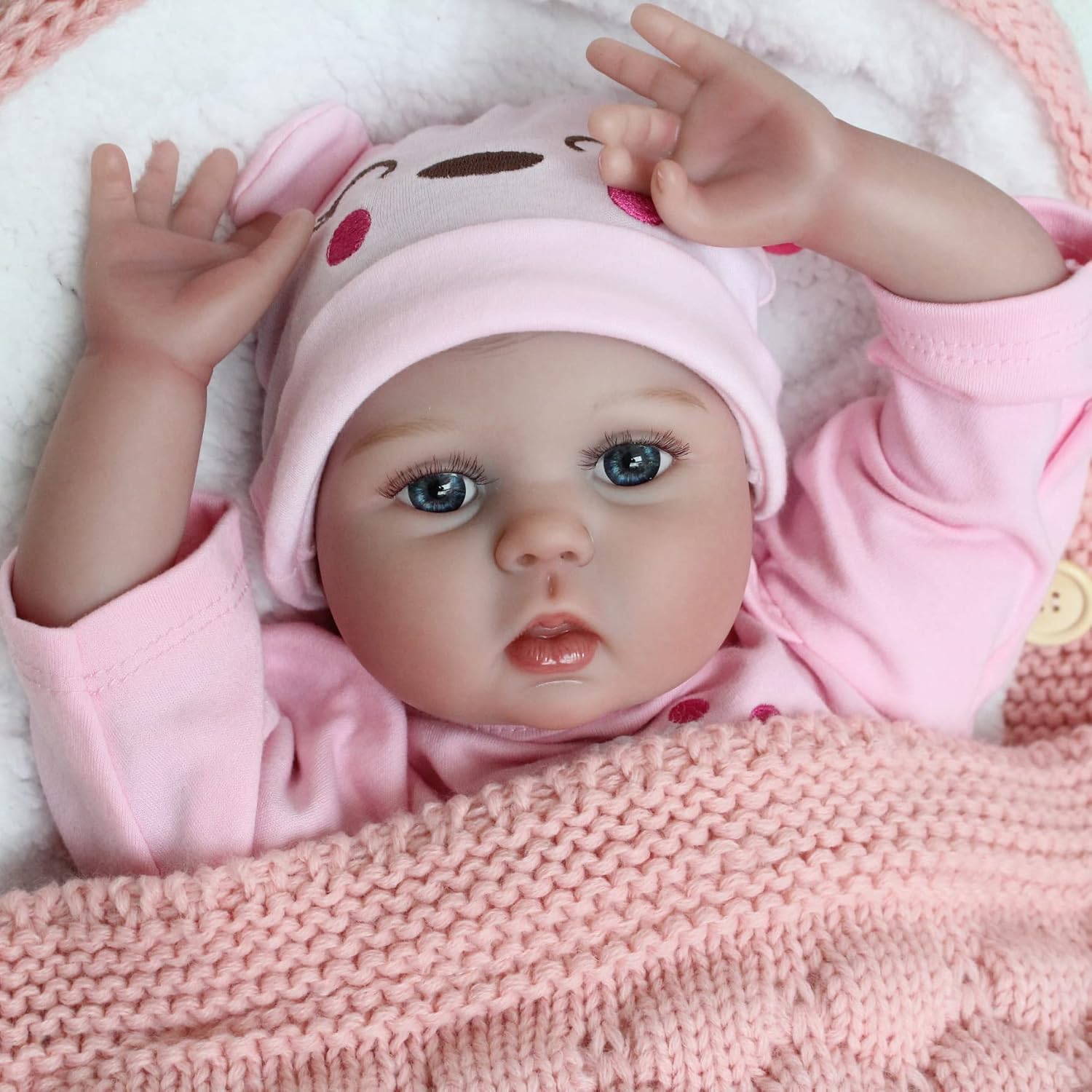 CHAREX Realistic Reborn Baby Doll with Accessories