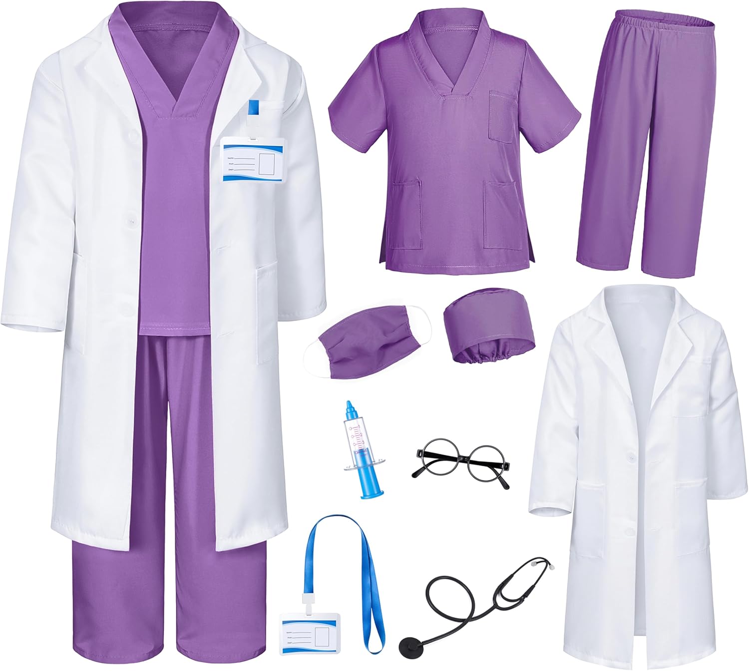 TOGROP Doctor Costume for Kids 3-12 Years 1