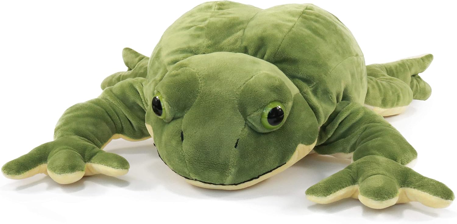 Ice King Bear Plush Giant Frog Stuffed Animal 22 Inches Green 1