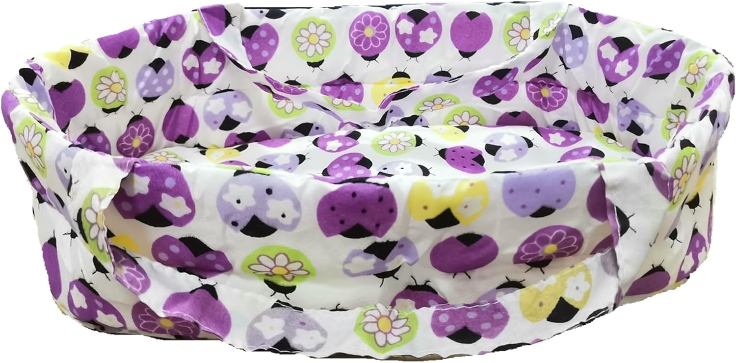 Xunwa Baby Doll Bassinet for 5-9 Inch Dolls