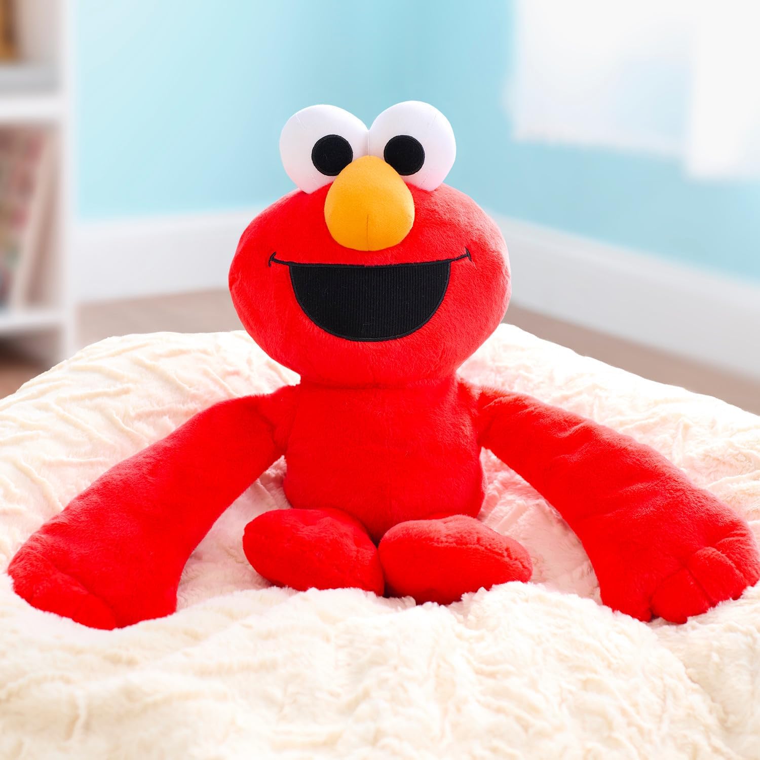 Sesame Street Monster Hugs Elmo Weighted Plush