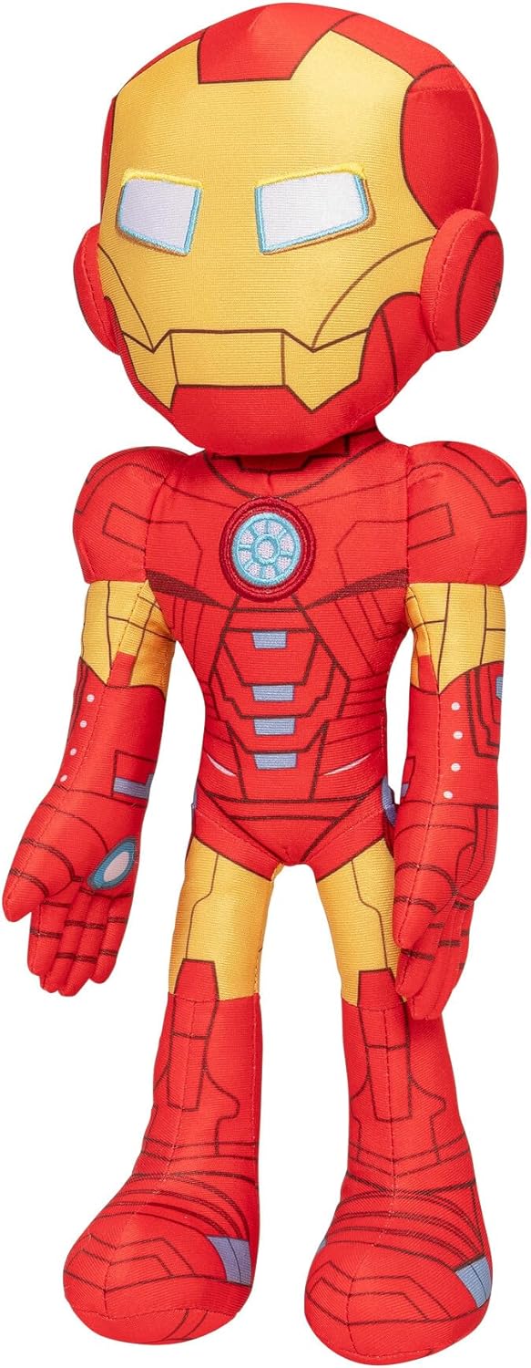 Marvel Spidey and His Amazing Friends Iron Man Talking Plush - 16-Inch
