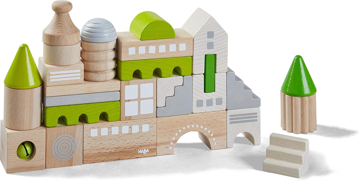 HABA Wooden Block Coburg Set 28 Pieces