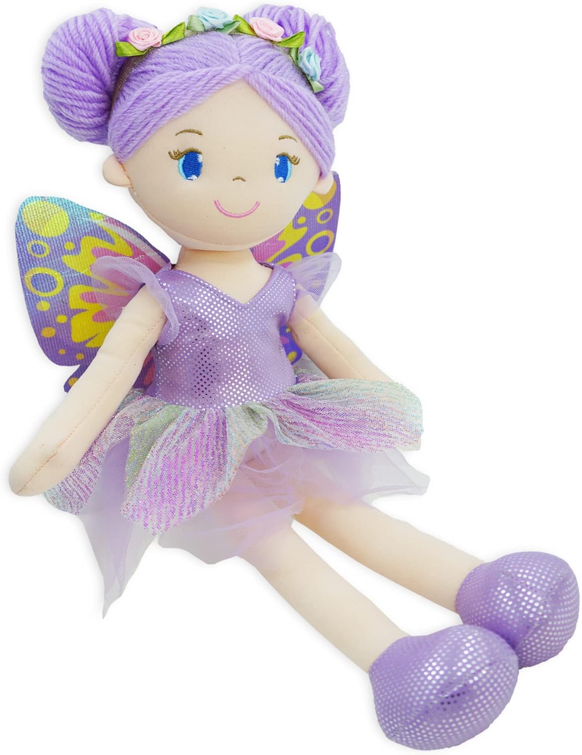 June Garden 16 Enchanted Fairy Doll Yaritza - Purple Wings and Outfit