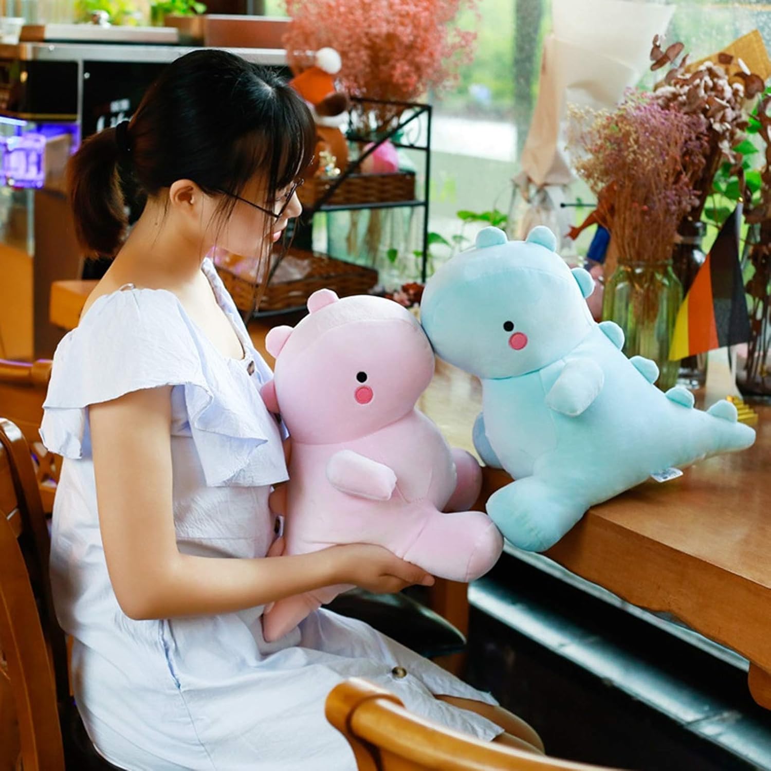 Cute Dinosaur Plush Toy - Soft 12 Inch Stuffed Animal for Kids