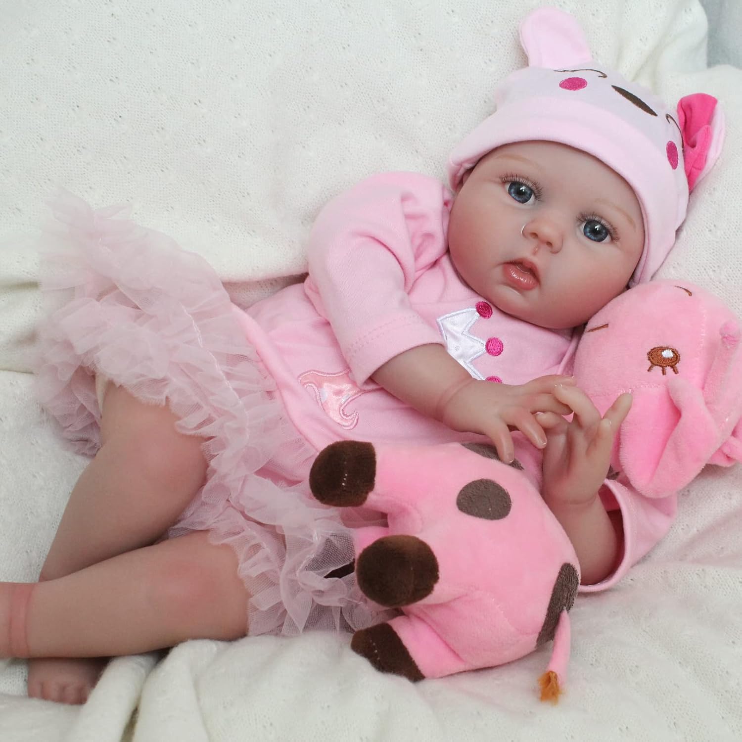 CHAREX Realistic Reborn Baby Doll with Accessories