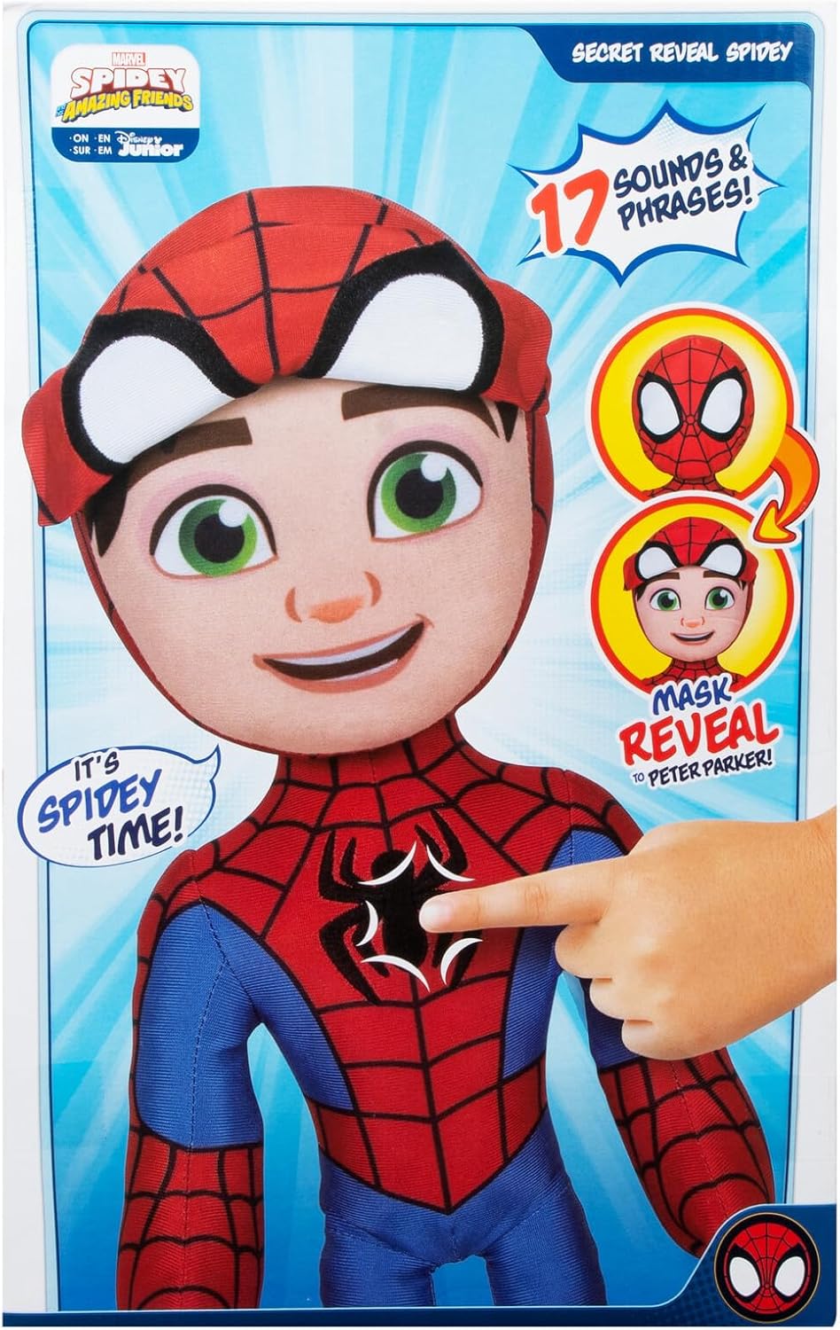Marvel Spidey Talking Plush Toy - 12 with Sounds
