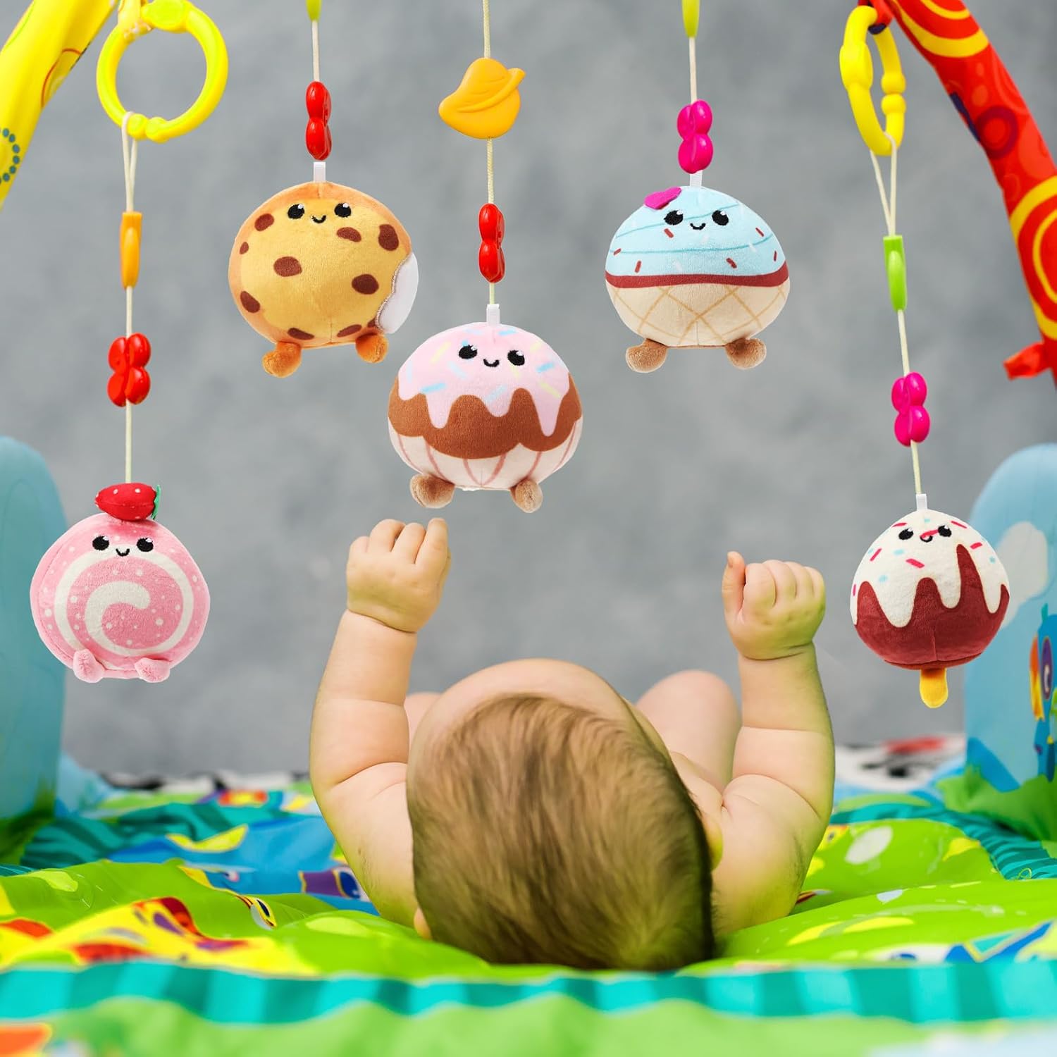 Libima 9 Pcs Mini Stuffed Animals Keychain Set