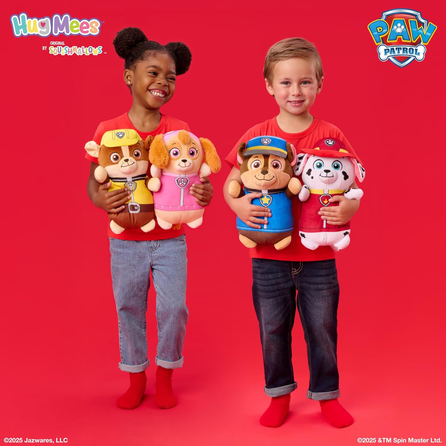 Squishmallows Original Paw Patrol Rubble HugMees 10in Plush