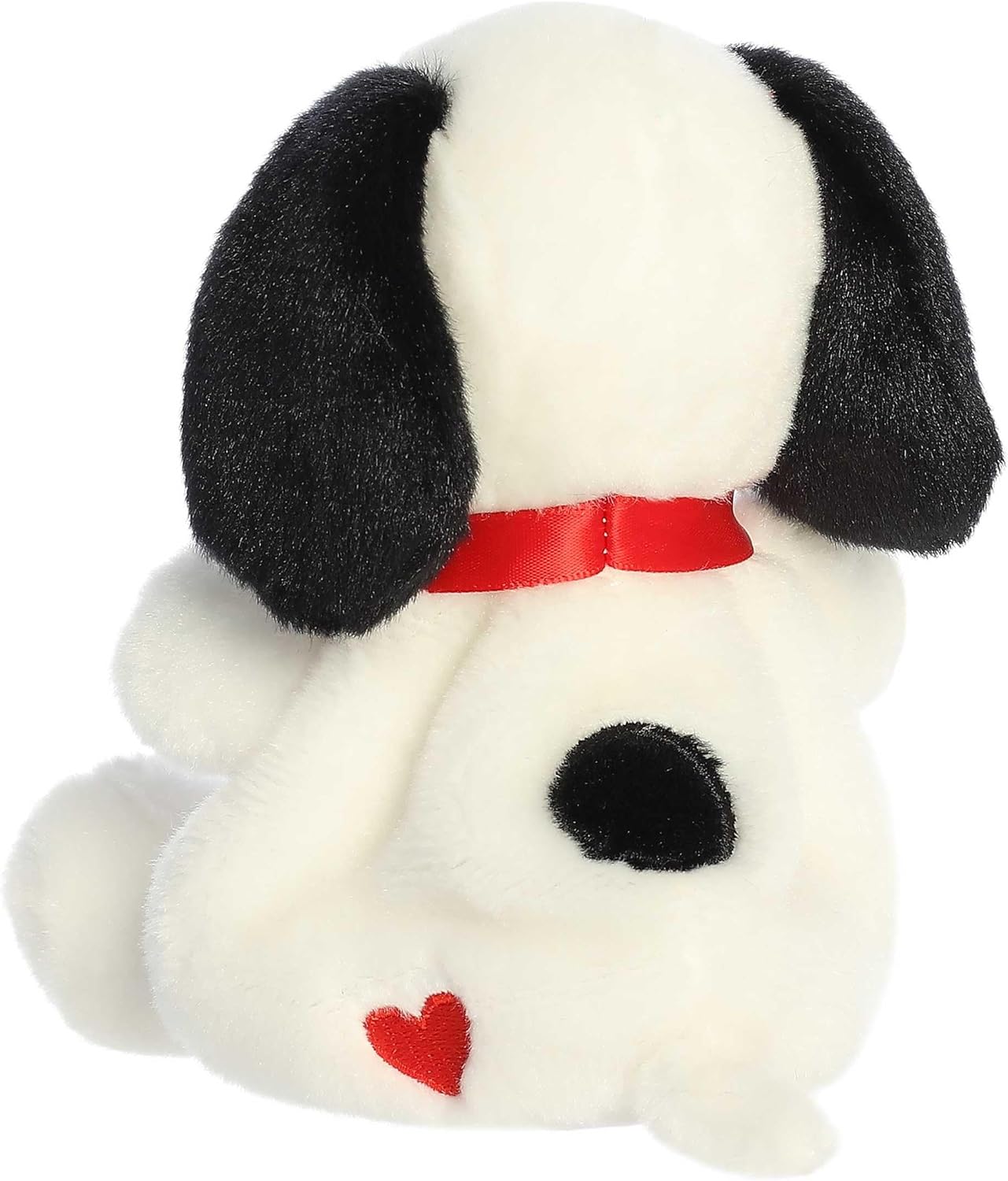 Aurora Snoopy Heart Stuffed Animal - 5 Inches White Classic