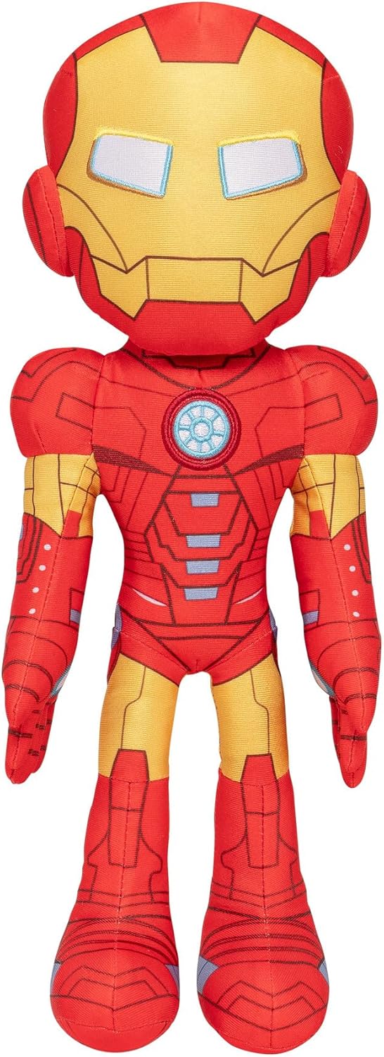 Marvel Spidey and His Amazing Friends Iron Man Talking Plush - 16-Inch