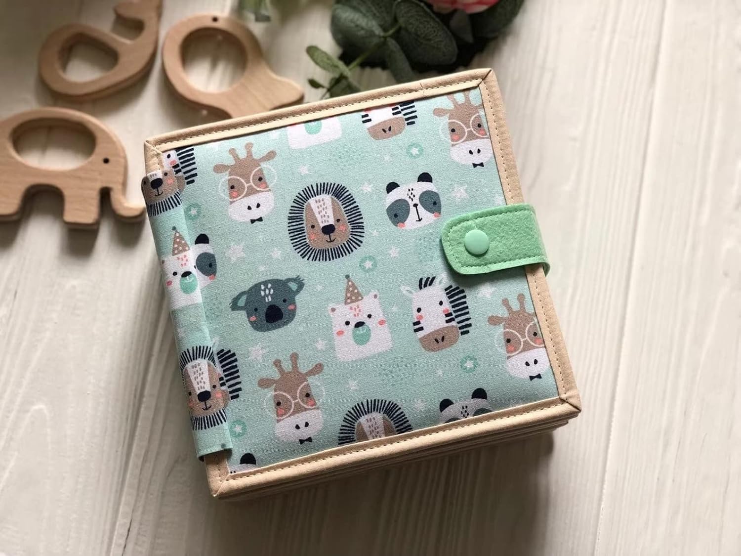 Quiet Baby Book with Fruits Vegetables Numbers Shapes