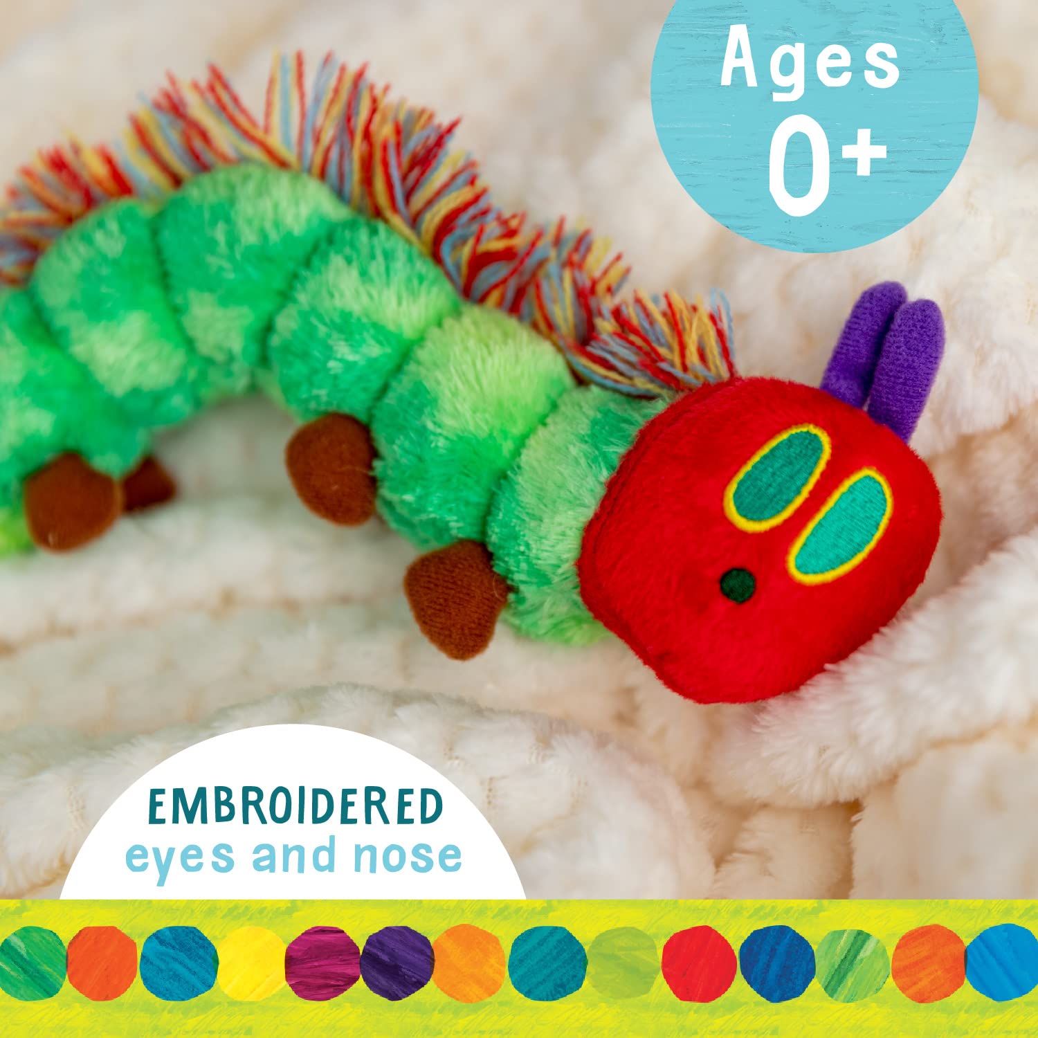 KIDS PREFERRED The Very Hungry Caterpillar Bean Bag Toy 10 Inches