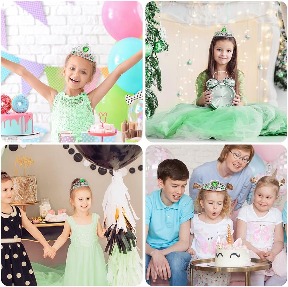 Vicloon Princess Dress Up Set 2PCS Crown and Wand for Kids