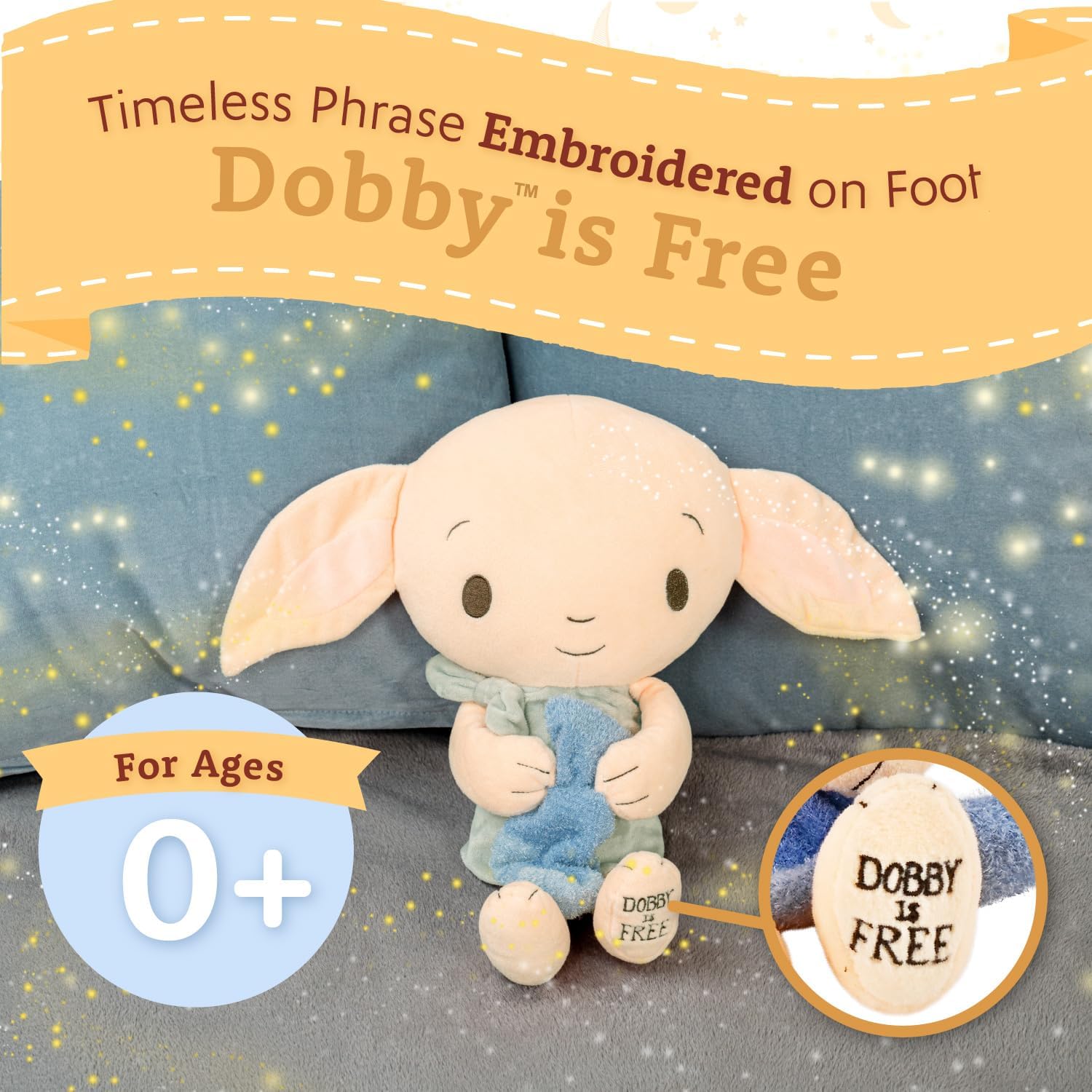 Kids Preferred Harry Potter Dobby Plush Stuffed Animal 15 Inches