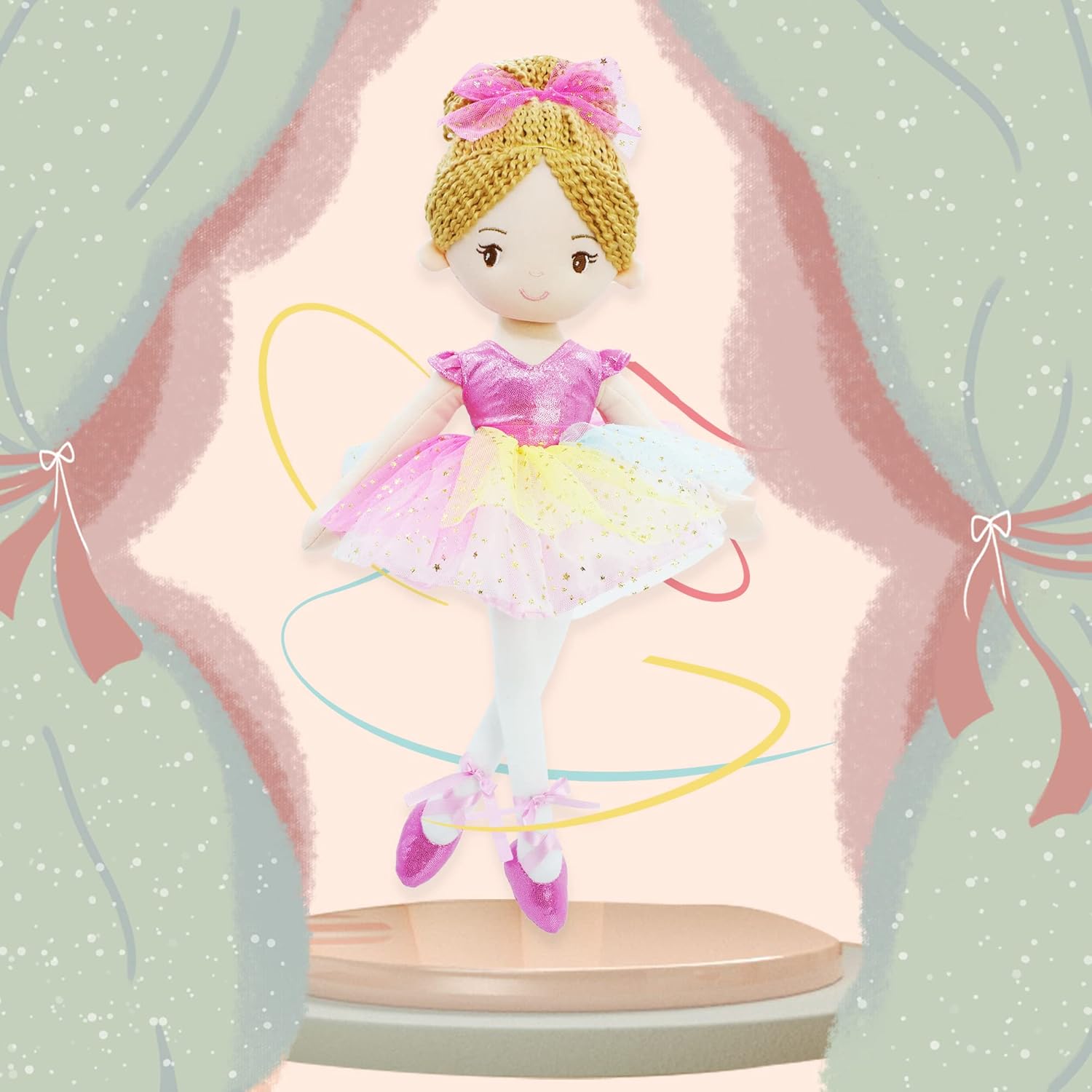 June Garden 16 Ballerina Princess Polina Plush Doll