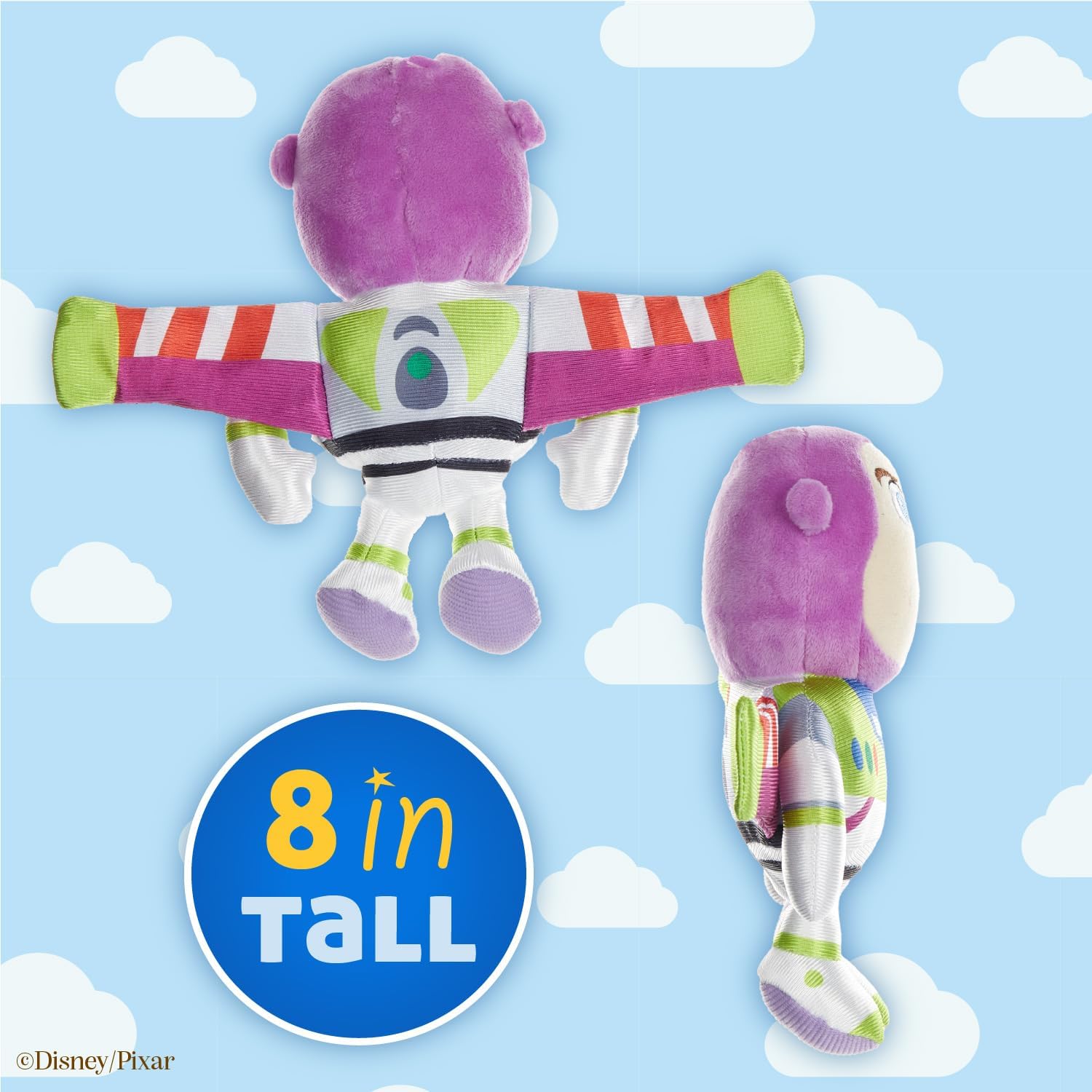 Disney Baby Toy Story Buzz Lightyear Plush 8 Inch Stuffed Animal