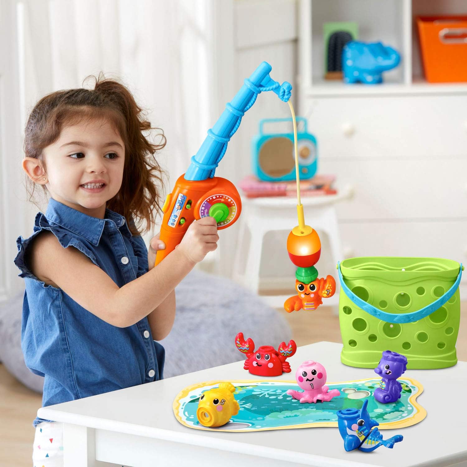 VTech Jiggle and Giggle Fishing Set for Kids 1