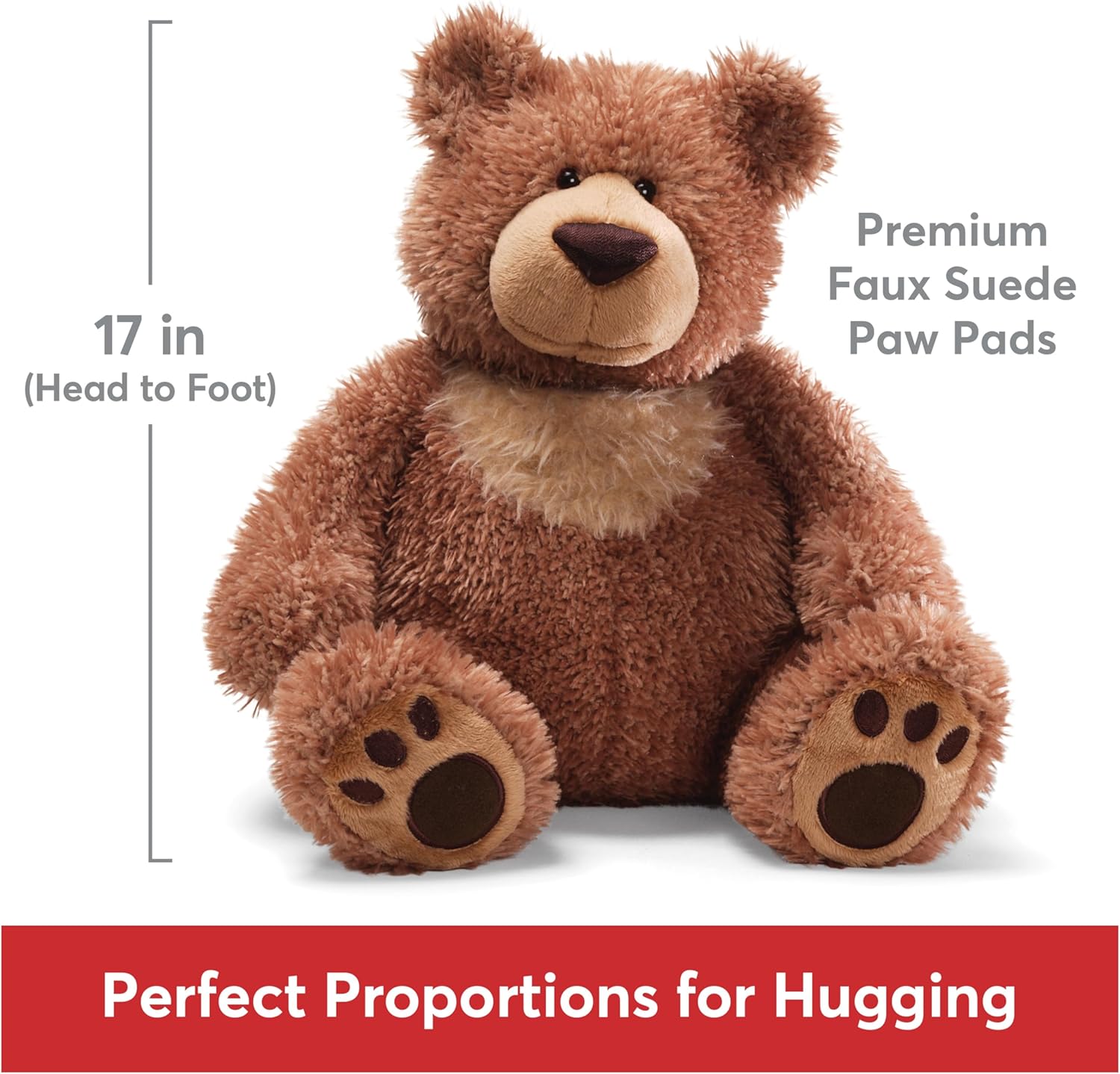 GUND Slumbers Teddy Bear 17 Cuddly Plush