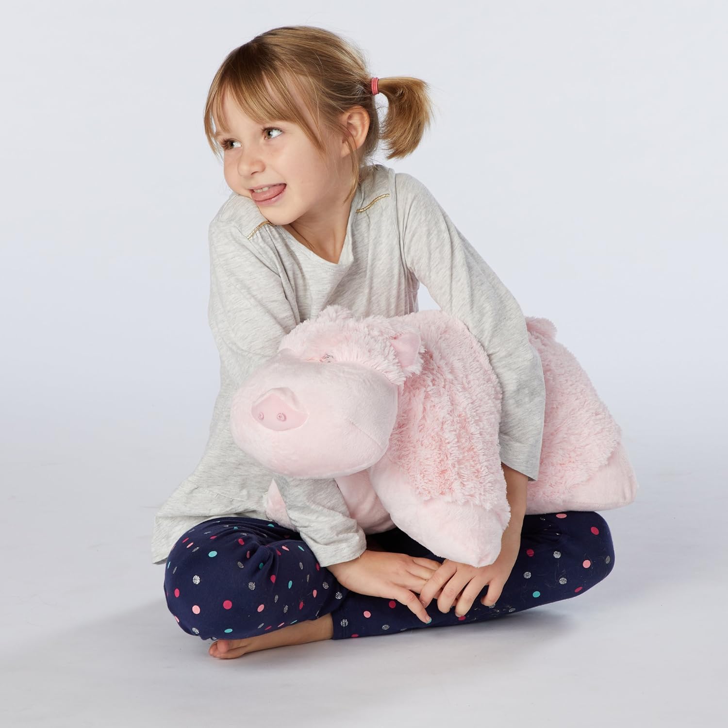 Pillow Pets Originals Wiggly Pig 18 Plush Pillow Toy