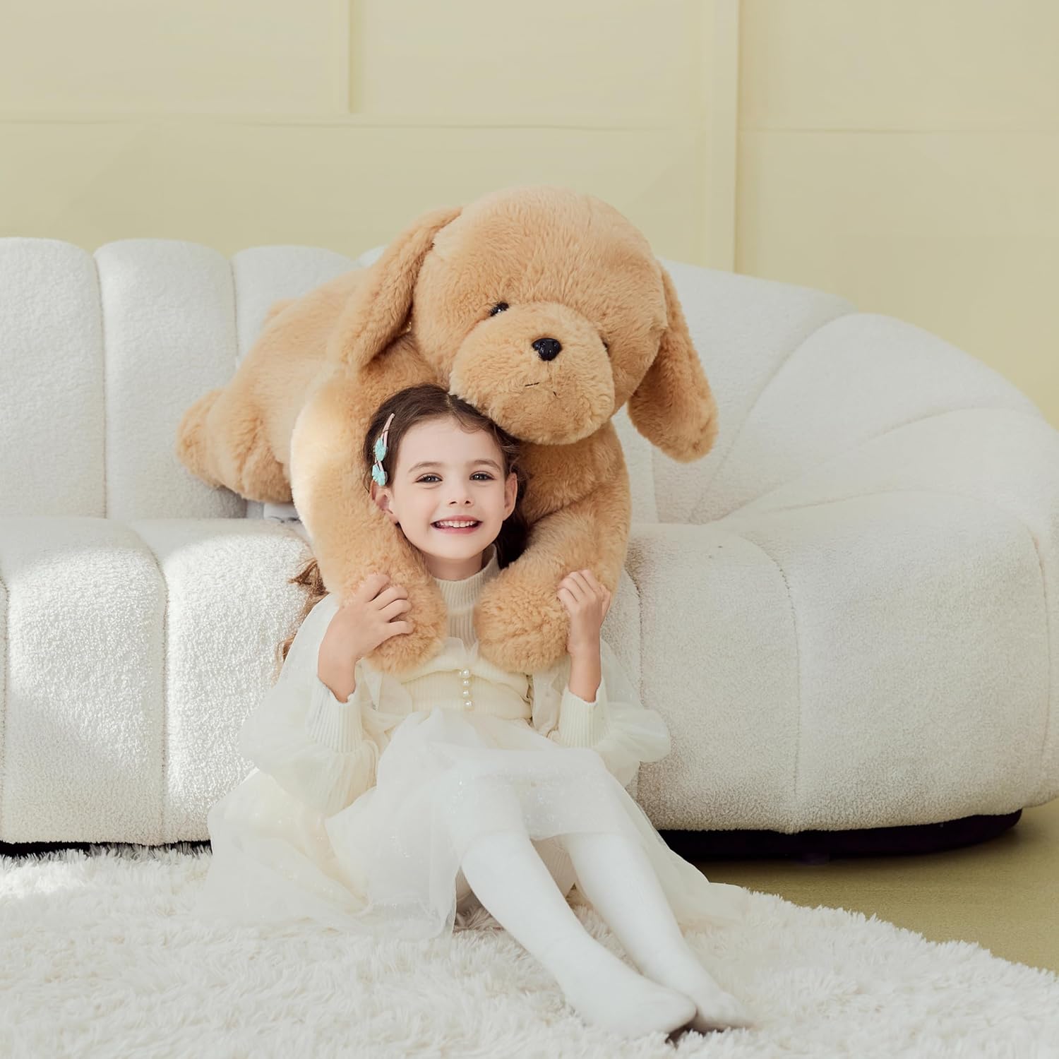 IKASA 30 Giant Labrador Plush Stuffed Animal Toy