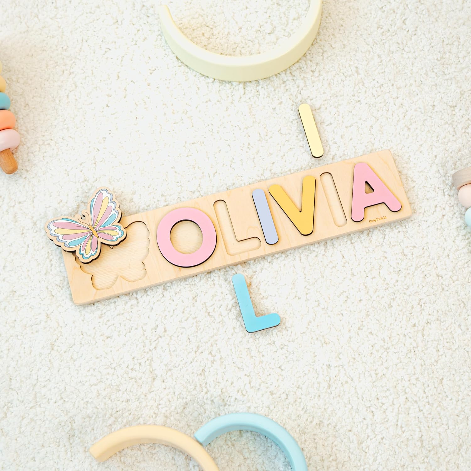 Personalized Wooden Name Puzzle for Kids
