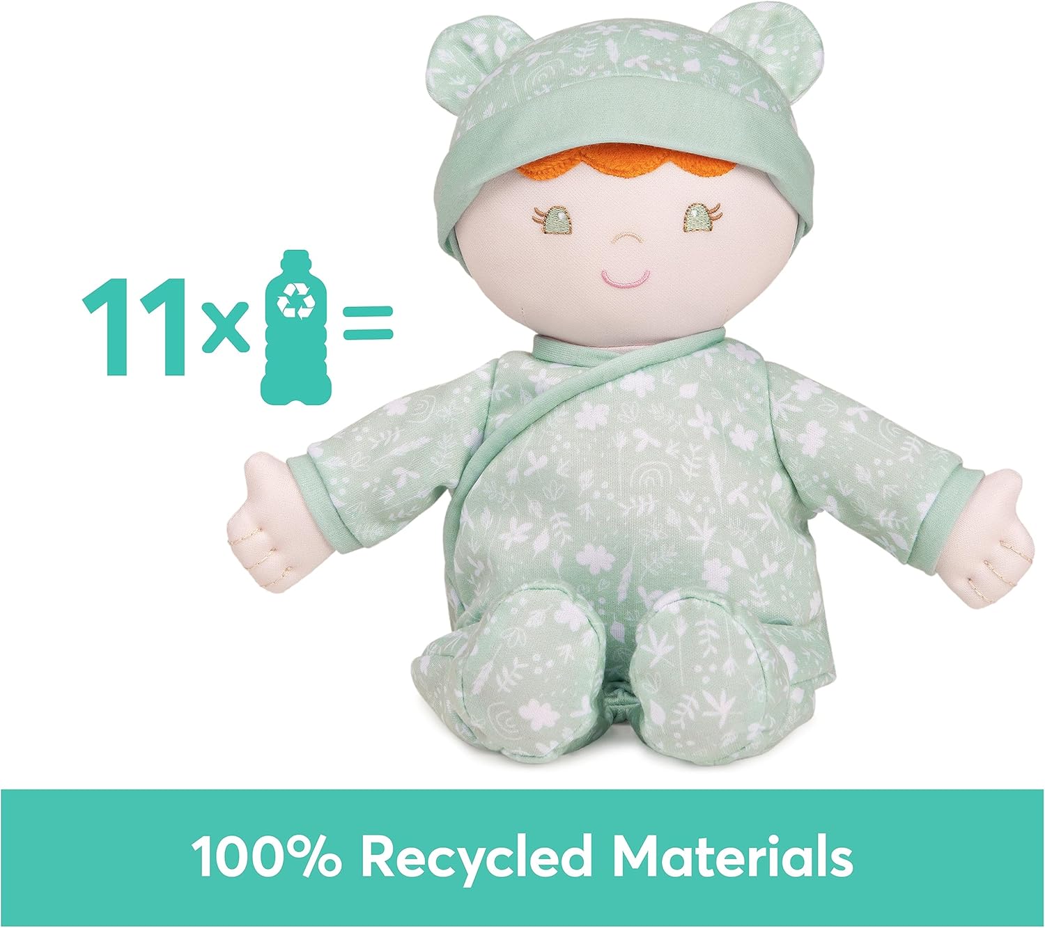 GUND Sustainable Baby Doll 12 Plush with Recycled Materials