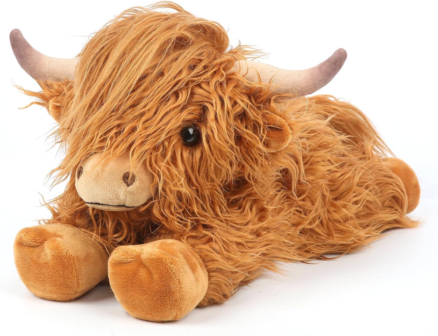 Cuckool Highland Cow Stuffed Animal Heating Pad