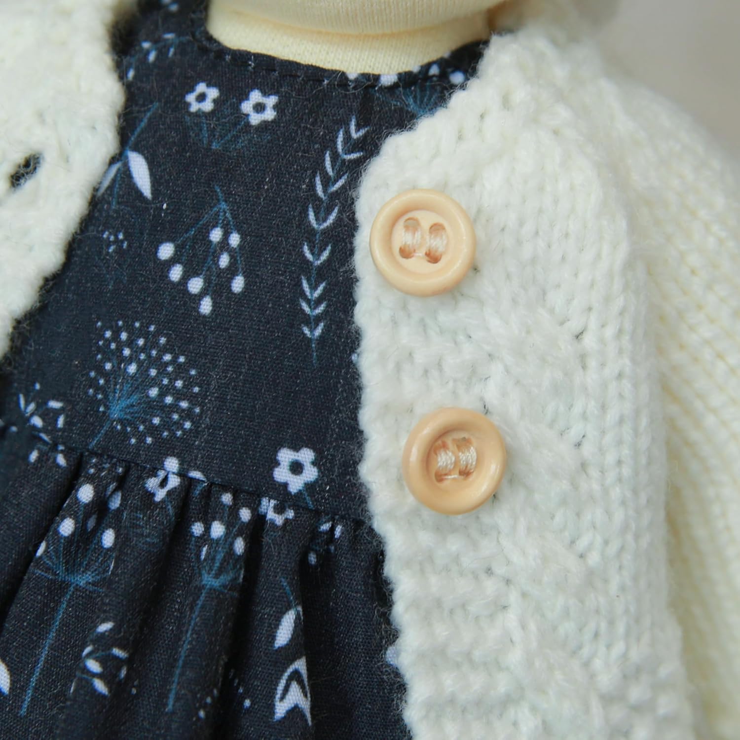 Handmade Soft Girl Rag Doll - Ella 12 for Kids