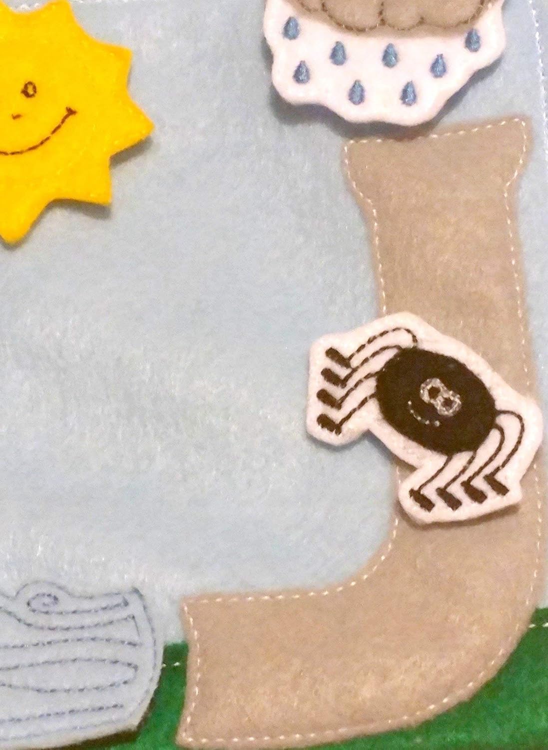 Itsy Bitsy Spider Quiet Book Page QB125