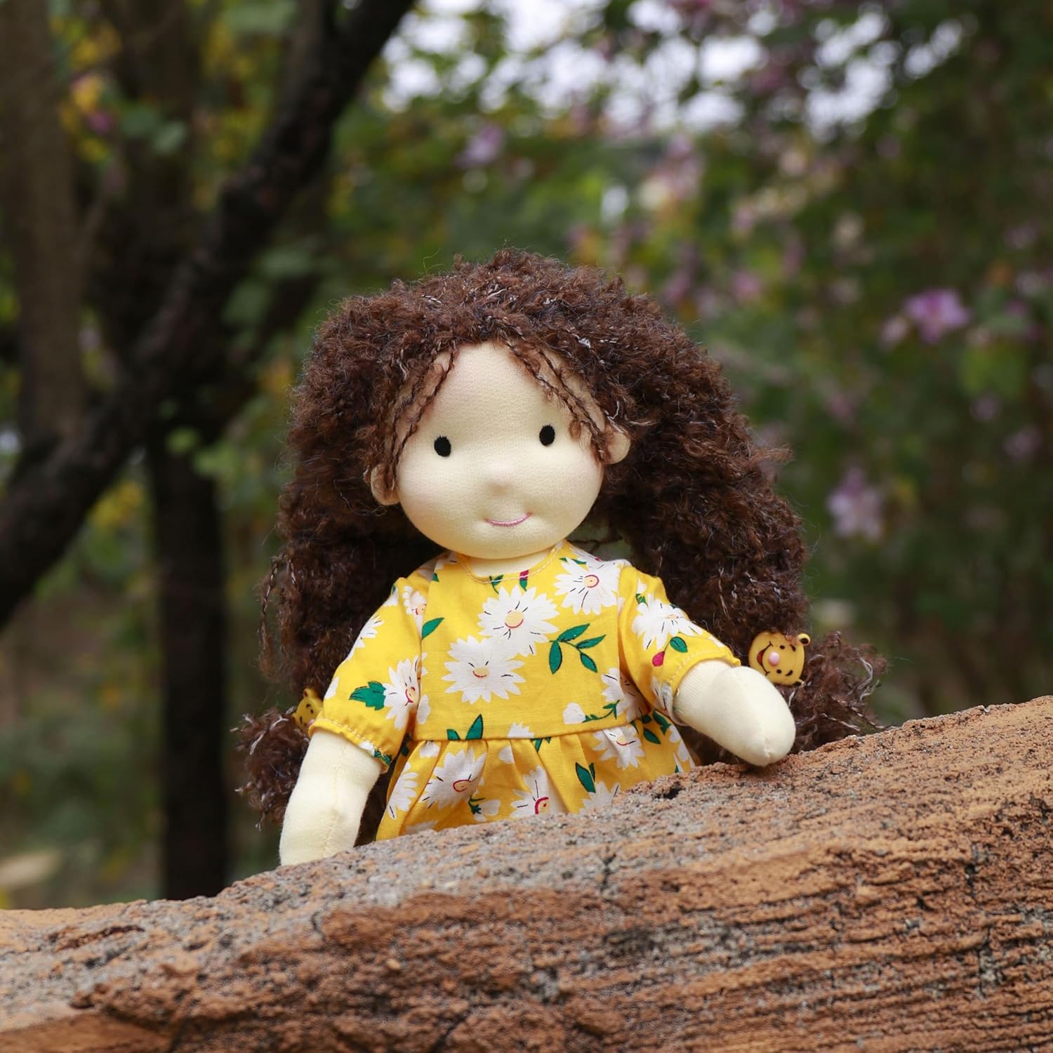 BlissfulPixie Handmade Waldorf Doll - Dagmar 12