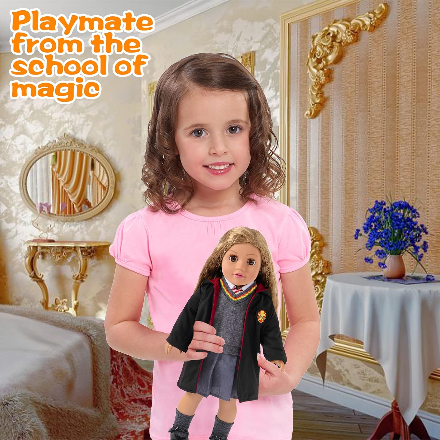 18 Inch School Uniform Costume Set for Girls No Doll