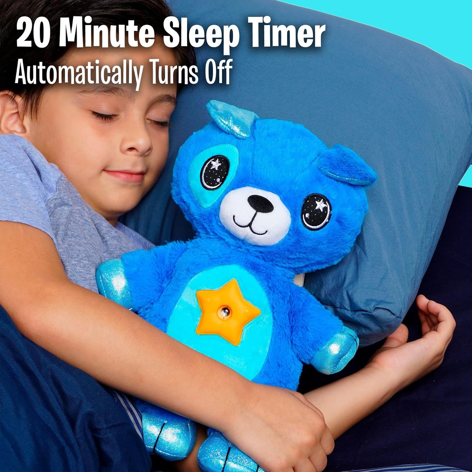 Ontel Star Belly Dream Lites Blue Puppy Night Light
