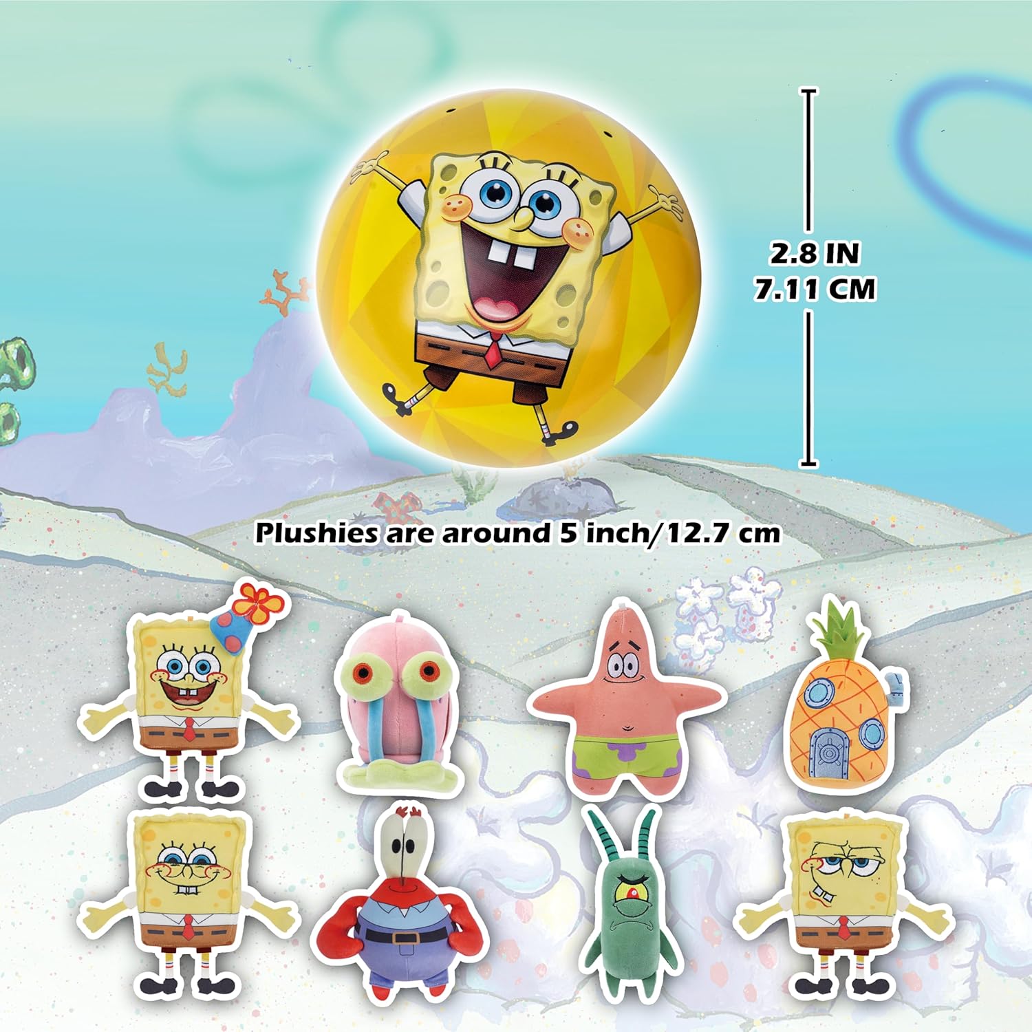 MiraBall SpongeBob Squarepants 3-in-1 Surprise Blind Box