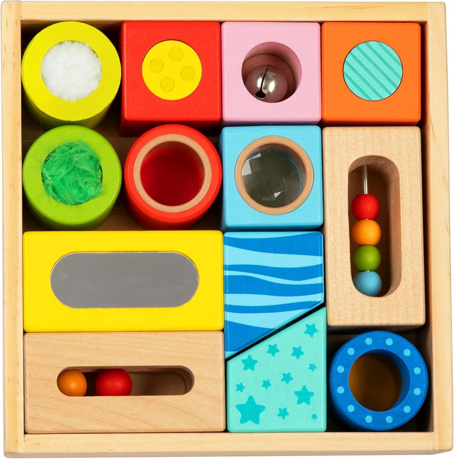 Julian Luca Sensory Fun Blocks Montessori Toy