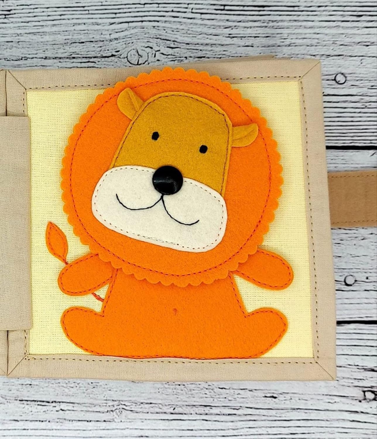 Quiet Baby Book Felt Toy for Fine Motor Skills