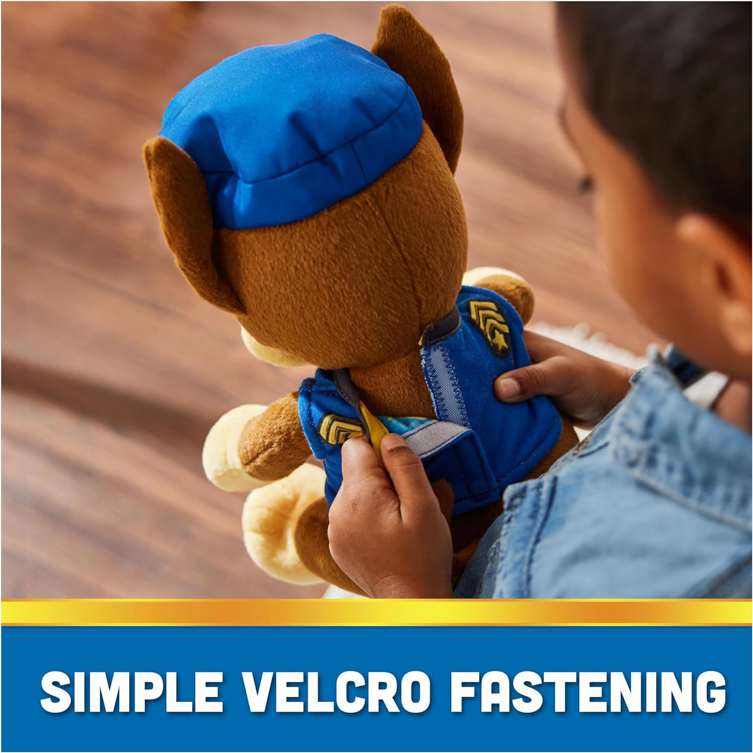 Paw Patrol Chase Plushie 10-Inch Reversible Bedtime Toy