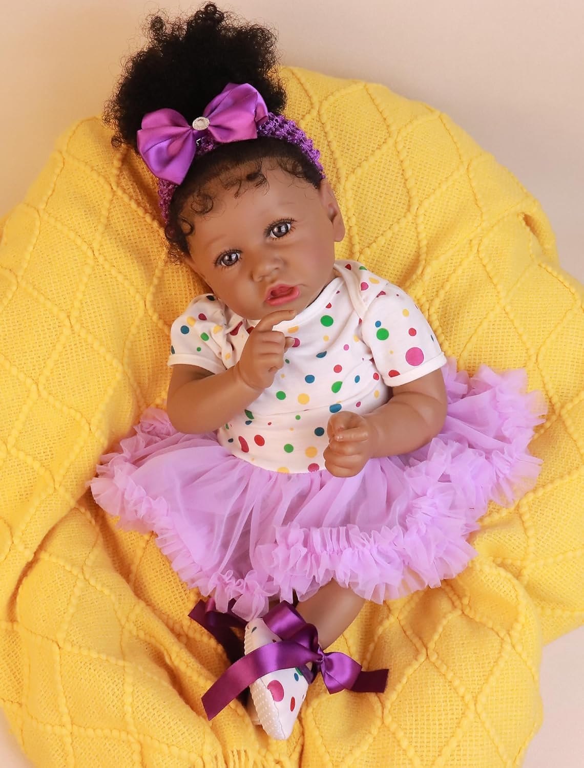 HOOMAI Realistic Reborn Baby Doll 228 Inch Soft Body