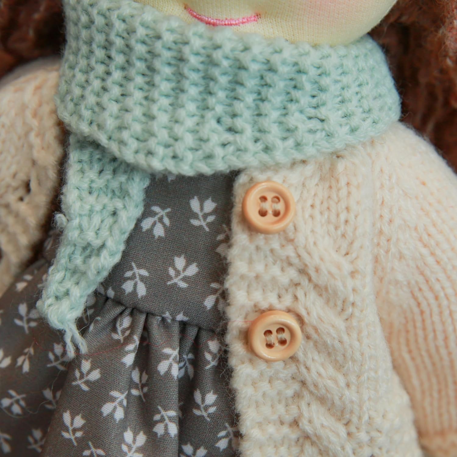 Waldorf Handmade Lenka Rag Doll - 12 Personalized Plush Toy