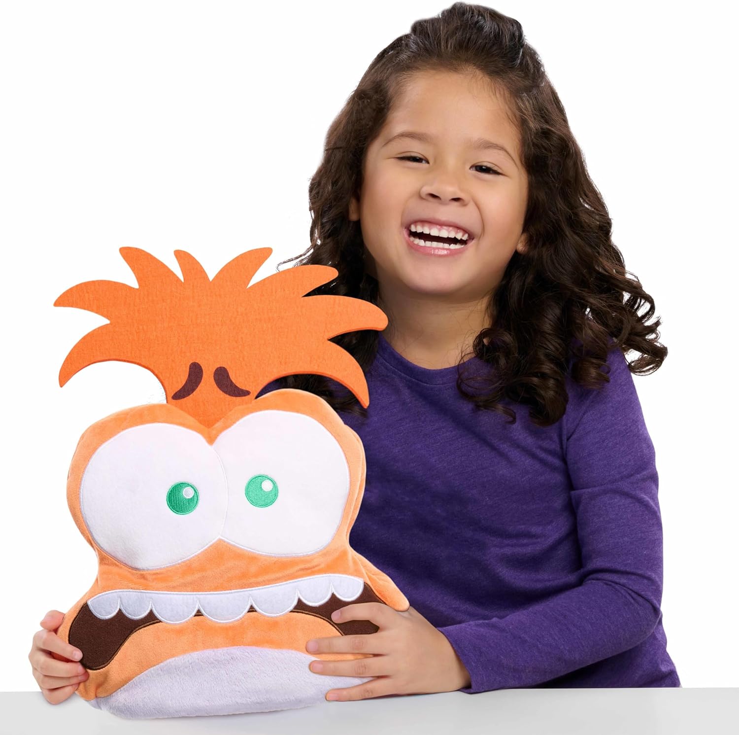 Disney and Pixar Inside Out 2 Fear Anxiety Reversible Plush Head