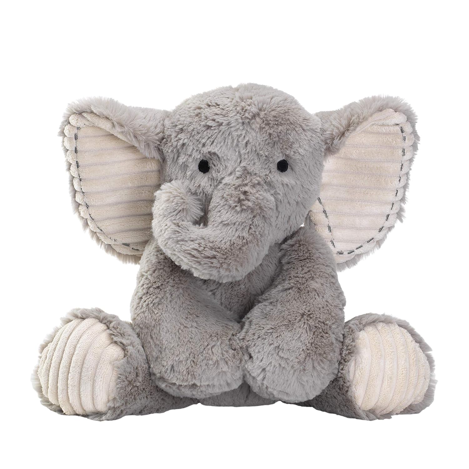 Lambs Ivy Gray Plush Elephant Stuffed Animal Toy - Jett 1