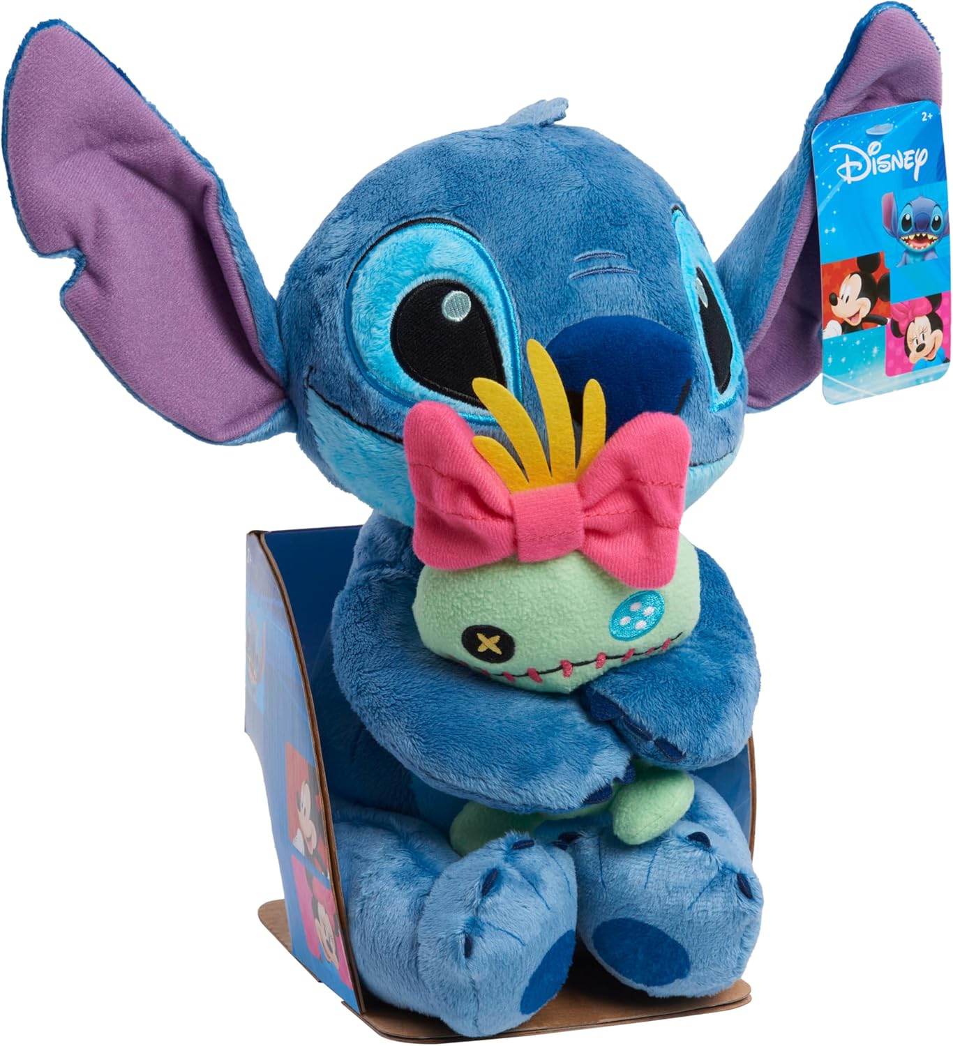 Disney Classics Lil Friends Stitch Plush Toy Ages 2 Up
