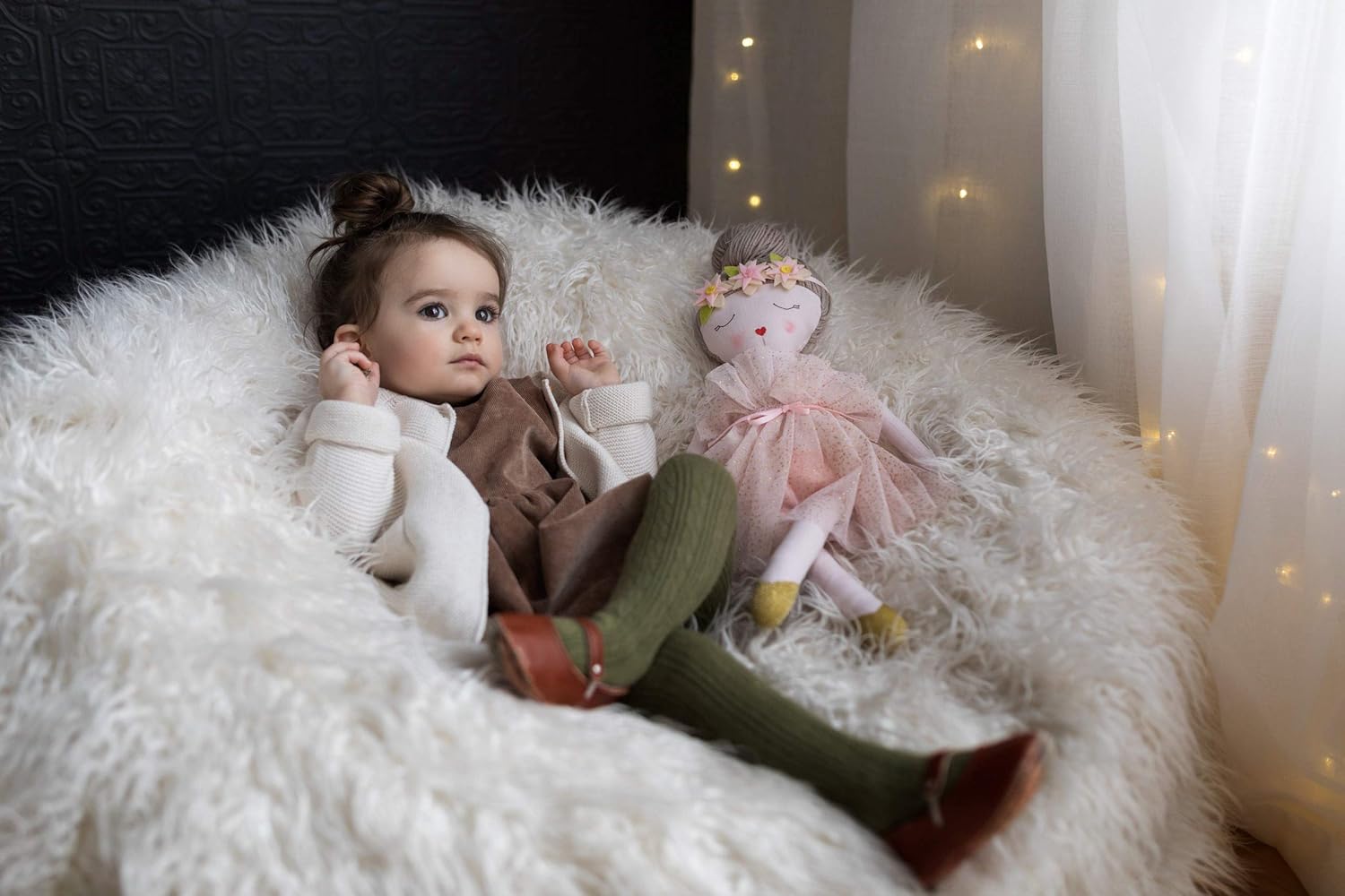 Hearts of Yarn Plush Madeleine Ballerina Doll 19in