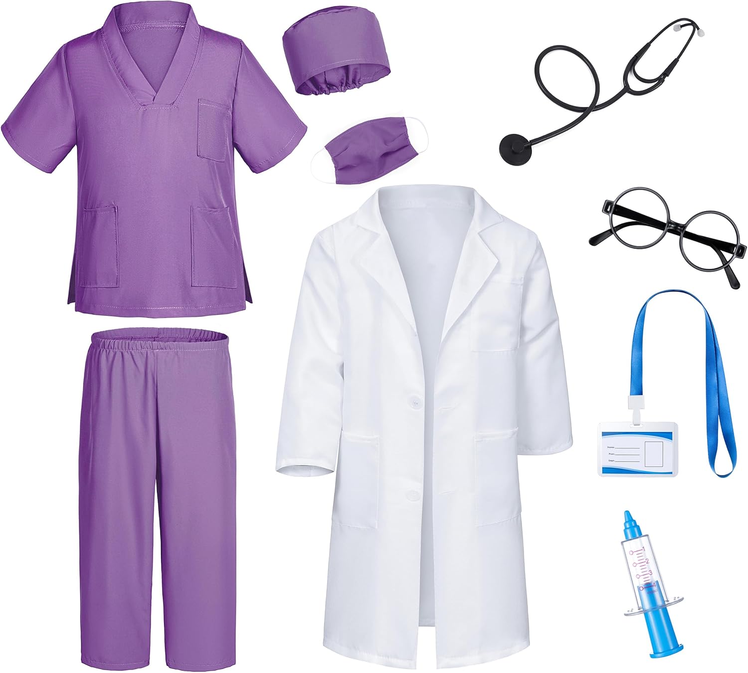 TOGROP Doctor Costume for Kids 3-12 Years 1