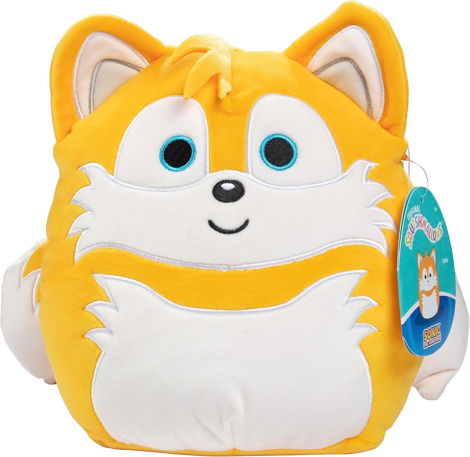 Squishmallows 8-Inch Sonic The Hedgehog Tails Plush Toy