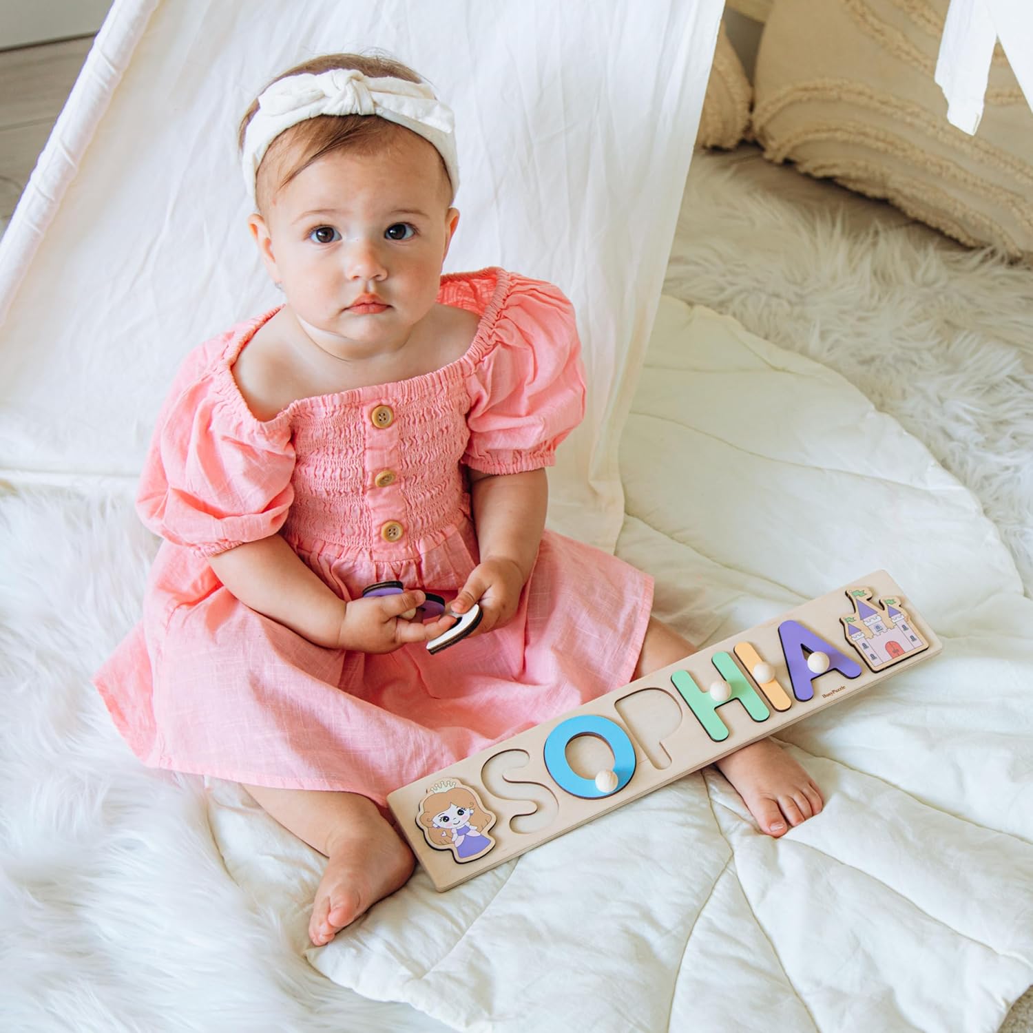 Personalized Wooden Name Puzzle for Kids