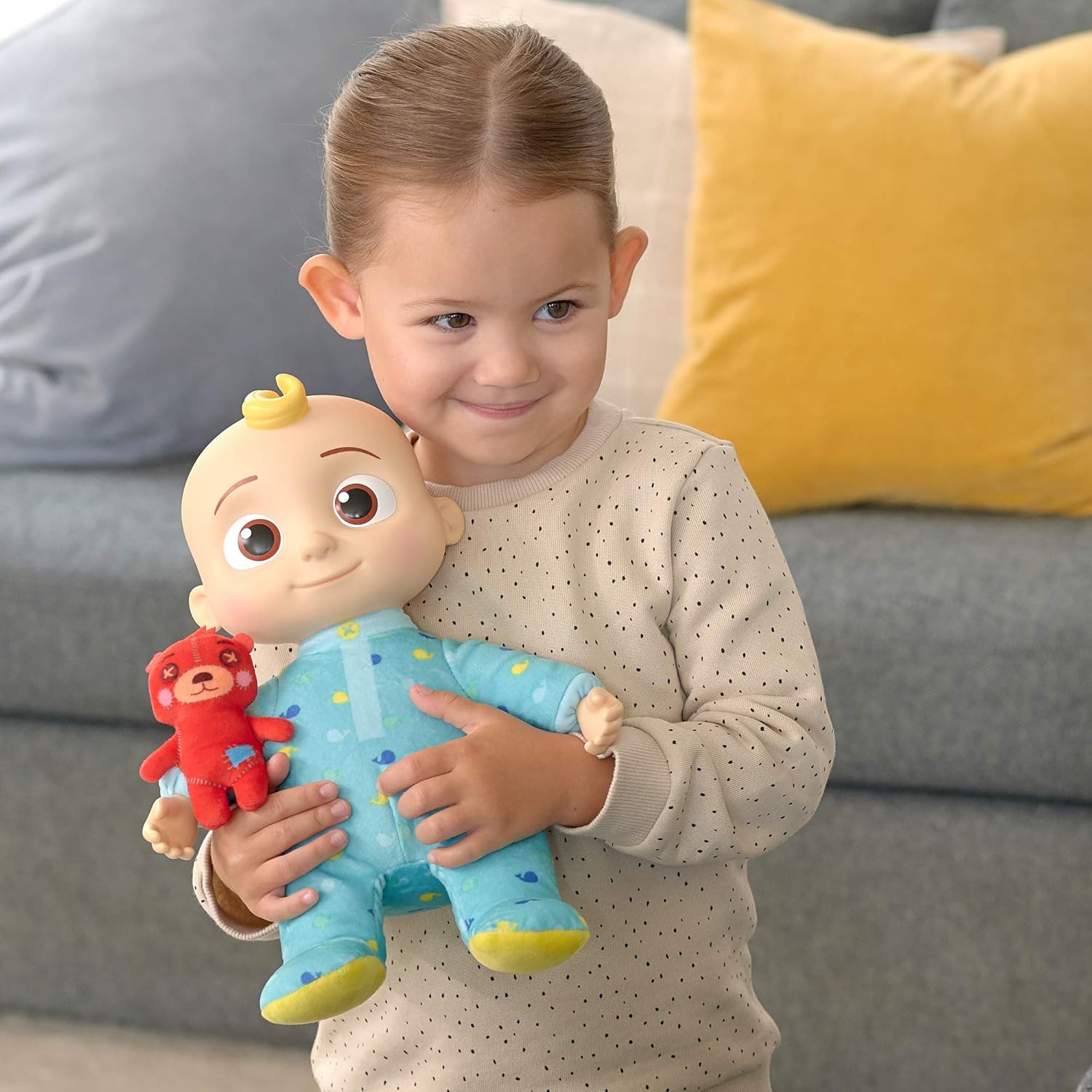 CoComelon Musical JJ Plush Doll with 7 Sounds